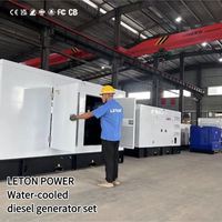 LETON Power Silent Typ Generator 15kW 20kVA 30kVA Schalldichte Ummantelung für den Heimgebrauch Notfall Marken-Motorgeneratorsätze