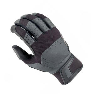 Guantes de bateo de béisbol de cuero Premium para hombres Guantes deportivos duraderos de softbol de dedo completo con agarre superior - Product Image 5
