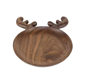 Bandeja de Servicio de Alimentos de Bambú Ecológica, Bandeja de Almacenamiento con Diseño de Luna y Estrella para Desayuno, Fiestas, Festivales y Venta - Product Image 5