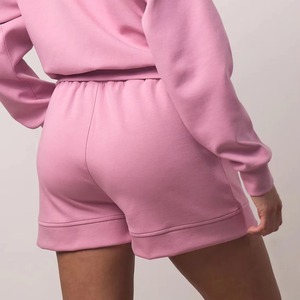 Shorts de plage pour femmes sur mesure, coupe ample, taille élastique, respirant, séchage rapide, streetwear d'été, 100% coton - Product Image 4