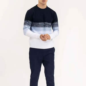 Meilleur sweat-shirt à col rond pour hommes 100% coton brodé et teint en Offre Spéciale uni tissu polaire pur à bas prix pour l'hiver - Product Image 3