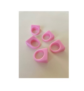 Porte-rond de serviette en résine de bois fait à la main parfait pour les accessoires de table de cuisine de réception de mariage banquet fêtes maison - Product Image 5