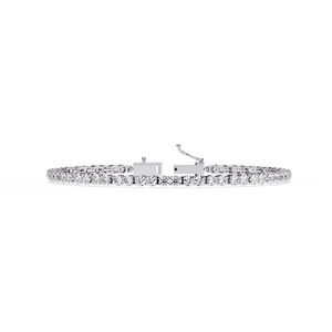 Bracelet en or 18 carats avec diamants de laboratoire, élégant et éblouissant - Product Image 6