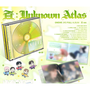 ONEWE - : Unknown Atlas 3rd Full Album Ver. Jewel Ver. - Product Image 1