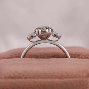 Bague de mariage en diamant de laboratoire améliorée Bague de fiançailles en forme de neige Cadeaux d'anniversaire pour les femmes Bagues de mariage à la mode - Product Image 4