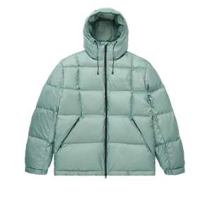 Veste coupe-vent personnalisée OEM, veste matelassée à col, veste d'hiver pour homme, veste de haute qualité, manteau matelassé léger, livraison DDP - Product Image 1