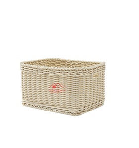 Panier en rotin de fruits et légumes à pain rectangulaire 2024 vente chaude tissée à la main - Product Image 1