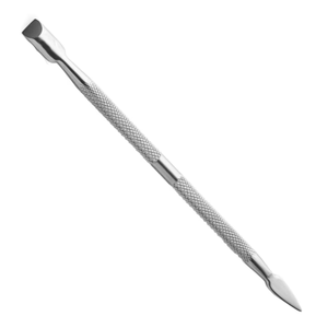 Empujador de Cutículas de Doble Extremo de Acero Inoxidable Reutilizable y Personalizable, Limpiador de Uñas Profesional para Manicura y Pedicura - Product Image 1