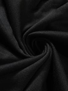 Sudadera con capucha sin mangas ajustada personalizada para hombre, ropa de calle, jersey de estilo moderno con estampado de logotipo, Sudadera con capucha de corte deportivo de algodón 100% - Product Image 6