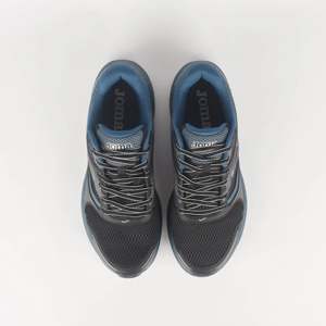 Chaussures de course JOMA Vitaly Negro 2401 pour homme, noir/bleu, semelle extérieure en caoutchouc, doublure en mesh, pour la saison printanière - Product Image 2