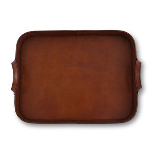 Plateau en cuir personnalisé fait à la main pour le bureau Home Decor cuisine Bar cadeau pour lui pour elle personnalisé - Product Image 4
