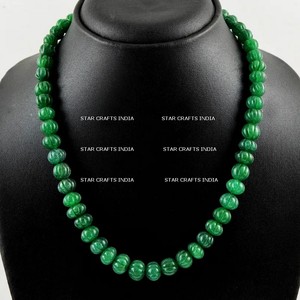 Hip Hop mode unisexe collier personnalité coloré perles de cristal naturel collier résine collier fête cadeau bijoux de mode - Product Image 3