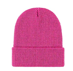 Nuevos gorros de punto de acrílico de lana coreana, gorros elásticos impermeables para otoño e invierno, venta al por mayor para hombres y mujeres - Product Image 1