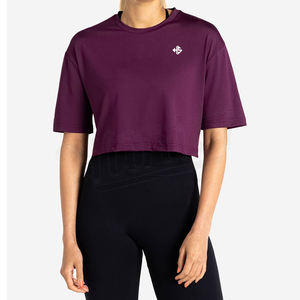 Pakistan Manufacturer Latest Design Women Crop <b>Top</b> T Shirts Quick Dry Breathable Women Crop <b>Tops</b> - Product Image 4