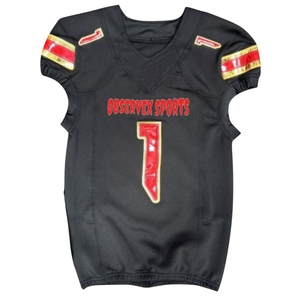 Conjunto de uniformes de Fútbol Juvenil Americano transpirable de alta calidad, ropa de entrenamiento cosida superior con servicio OEM - Product Image 2