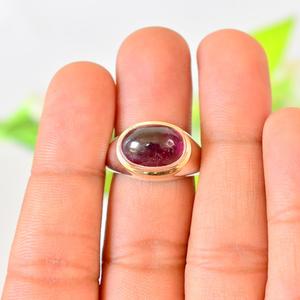 925 Sterling Silver Ruby <b>Ring</b> Wholesale Oval Cut Gemstone Statement Piece <b>for</b> Boho Style <b>Women</b> - Product Image 3