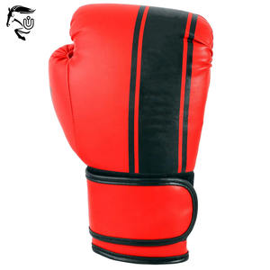 ถุงมือชกมวยหนังแท้สำหรับ100% ถุงมือฝึกมืออาชีพขนาดใหญ่8ออนซ์12ออนซ์16ออนซ์ดีไซน์ตามสั่ง - Product Image 3