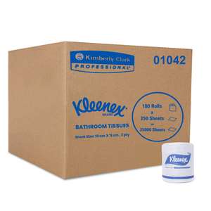 Rouleaux de papier hygiénique Kleenex-Ultra doux (3 plis) + papier hygiénique humide - Product Image 1