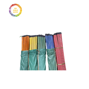 Palo de escoba de madera duradero barato con acabado liso-Mango de madera fuerte de alta calidad para limpiar a bajo precio - Product Image 2