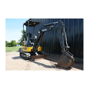 Mini pelle sur chenilles John Deere 17G machine compacte fiable pour creuser des tranchées nivelage aménagement paysager travaux de construction - Product Image 2