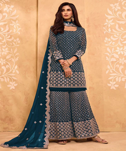 open lace back dress Buy UnStitched Embroidered Salwar Suit | Designer Dress Material | Ladies  Shalwar Kameez Kurta with Dupatta main image 0