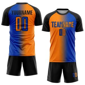 Nouveaux vêtements de sport maillot à manches courtes et short uniforme de football nouveau style entraînement de football ensembles de maillots de football OEM - Product Image 4