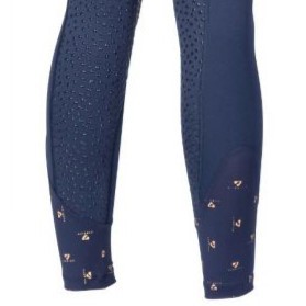 กางเกงรัดรูปขี่ม้าสำหรับผู้หญิงกางเกงเลกกิ้งผ้าไนลอนโพลีเอสเตอร์สำหรับฤดูหนาวแห้งเร็วทำจากซิลิโคนสำหรับขี่ม้า - Product Image 6