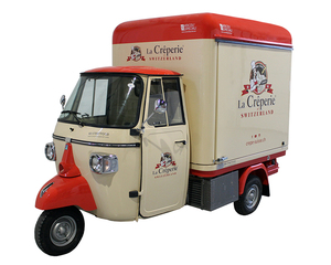 Triciclo Eléctrico para Comida, Carrito de Comida Móvil de Tres Ruedas, Resistente a la Oxidación, 5 Años de Garantía, para Café, Pizza, Tacos, Helados y Snacks - Product Image 4