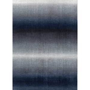 <b>Jean</b> Grey & Black Hand Loom Wool Rugs 10mm Thick Abstract Pattern Rectangle Carpet for Home Living Room Hallway Car-Hwl-330 - Product Image 1