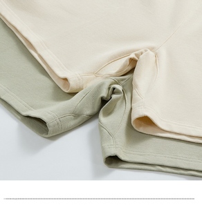 Pantalones cortos de entrenamiento para hombre 330GSM con logotipo personalizado atléticos recién llegados al por mayor, pantalones cortos para correr de algodón 100% pesados para hombre - Product Image 5