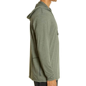 Sudadera con Capucha de Verano para Hombre, Ligera, de Algodón, Estilo Urbano, Delgada, de Manga Larga, con Capucha, Logotipo Personalizado, OEM ODM - Product Image 3