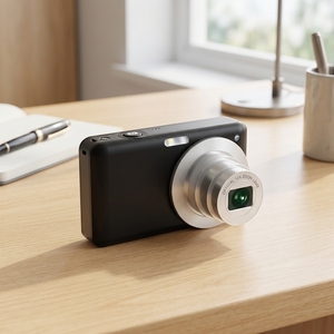 Cámara Digital Compacta de 64MP con Lente Retráctil y Zoom Óptico 4K para Estudiantes - Product Image 1