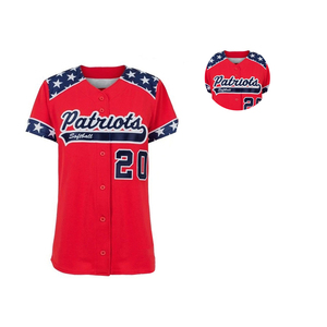 Uniformes de Softbol Personalizados de Nuevo Diseño, Transpirables, de Secado Rápido, 100% Poliéster, Conjuntos Unisex para Adultos, Ropa Deportiva de Alta Calidad al por Mayor - Product Image 2