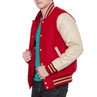 Veste universitaire pour homme à prix raisonnable, col montant, logo frontal, coupe-vent, respirante, entièrement personnalisable, haute qualité