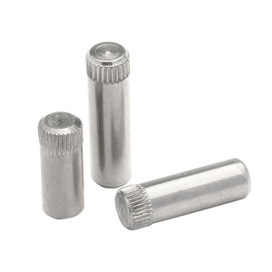 Pasador Paralelo Moleteado de Acero Inoxidable 18-8 INOX SS SUS 304 316 316L A2-70 A2-80 A4-70 A4-80 Cromado Niquelado - Product Image 1