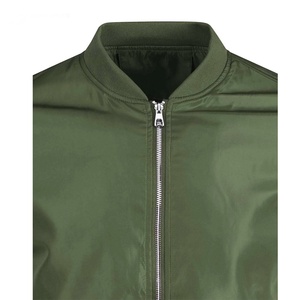 Chaqueta Bomber Premium Personalizada para Hombre, Antibacteriana, 100% Poliéster, con Cierre, Ropa Exterior Informal, Chaqueta Bomber de Otoño para Hombre - Product Image 5