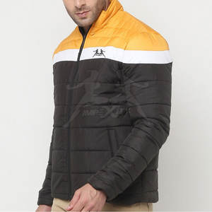 Chaqueta acolchada de poliéster para hombre al mejor precio con capucha nueva condición Lisa teñida para invierno venta en línea chaquetas para hombre - Product Image 5