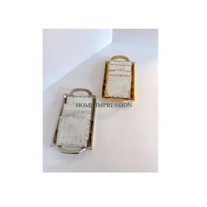 Sous-verres tendances de luxe de qualité supérieure forme carrée dessus de table sous-verres en marbre hauts placements de table à manger pour la maison les plus vendus - Product Image 1