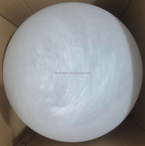 500mm lune opale verre blanc <span class=keywords><strong>Globe</strong></span> abat-jour givré <span class=keywords><strong>remplacement</strong></span> abat-jour pour suspension plafonnier lampe de Table - Product Image 3