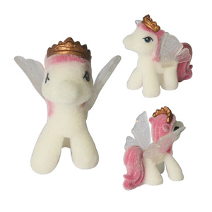 ฟิกเกอร์ม้าพลาสติก PVC Flocked <span class=keywords><strong>Pony</strong></span> ขนาดเล็กสำหรับเด็กม้าขนาดเล็กสำหรับแคปซูล - Product Image 1