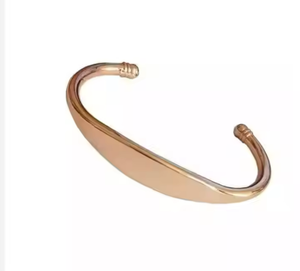 Bracelet magnétique en cuivre poli, moderne et religieux, pour soulager la douleur de l'arthrite, bracelet de thérapie de guérison de la santé torsadé, EXOTIQUE - Product Image 3