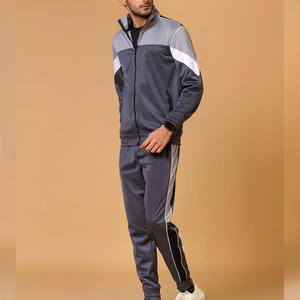 Conjunto de chándal personalizado con cremallera para hombre, conjunto de dos piezas para entrenamiento, fitness, deportes, pantalones de chándal y sudadera con capucha para hombre - Product Image 2