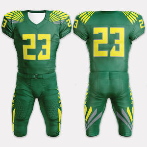 Juego de uniformes de fútbol americano juvenil con Jersey personalizado y diseño sublimado, perfecto para deportes competitivos - Product Image 6