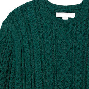 Saison d'été Pull en laine de haute qualité pour hommes tricoté à la main 100% laine avec un motif tricoté élégant - Product Image 6