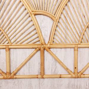 Tête de lit en rotin au design incurvé, faite à la main en canne naturelle, élément décoratif de lit, mobilier de chambre à coucher bohème élégant pour lits Queen et King Size - Product Image 4