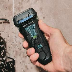 Rasoir électrique sans fil étanche pour hommes, tondeuse à grille pour utilisation humide et sèche avec chargement USB, longue autonomie et charge rapide pour barbes - IPX7 - Product Image 1