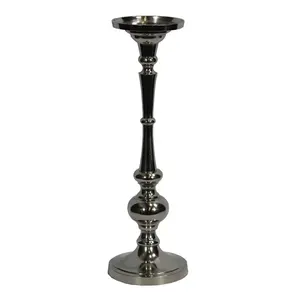 Elegant <b>Silver</b> Napkin Holder with Diamond Pattern by Zahid Exports Intricate Bamboo Craftsmanship for Christmas Table Decoration - Product Image 4