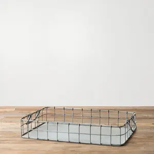 Bandeja DE SERVICIO DE METAL elegante de tamaño personalizado, calidad de exportación de primera calidad para restaurante y uso doméstico, bandeja de servicio para ocasiones de comida - Product Image 2