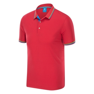 T-shirt solide décontracté pour hommes Polo boutonné personnalisé avec conception vierge Chemise de golf personnalisable Chemises de tennis Polos en nylon - Product Image 4