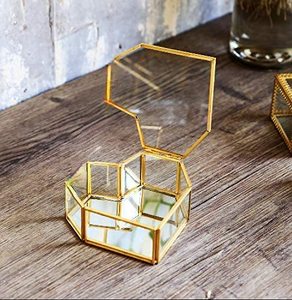 <b>Heart</b> <b>Shaped</b> Aesthetically Hand Crafted Glass Jewelry Storage <b>Box</b> for Home and Jewelry Decorative Storage Top Seller in Export - Product Image 6